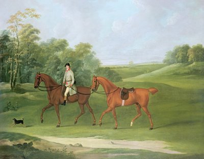 Reiter führt ein Pferd, ca. 1810 von J. Francis Sartorius